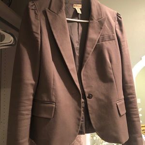 Milk chocolate taupe Color Anthropology Jacket